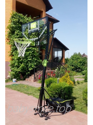Стойка баскетбольная мобильная EXIT Galaxy + кольцо с амортизацией