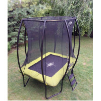 Батут EXIT Silhouette прямокутний 153x214 зелений