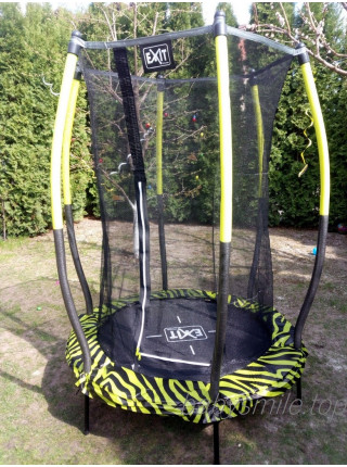 Батут дитячий EXIT Tiggy 140 см зелений