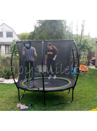 Батут EXIT Silhouette 244 см зелений Батут EXIT Silhouette 244 см зелений