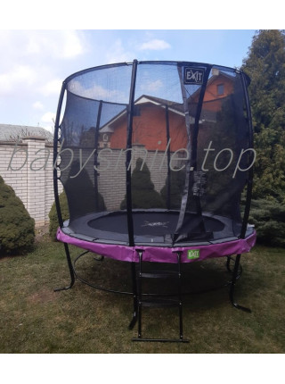 Батут EXIT Elegant 253 см пурпурний