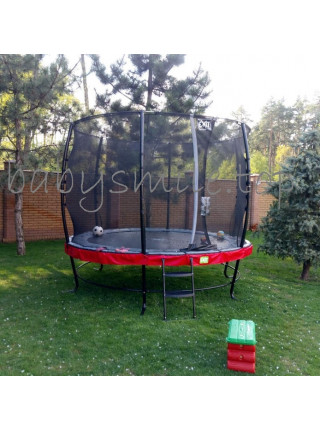 Батут EXIT Elegant Premium 305 cm червоний Батут EXIT Elegant Premium 305 cm червоний