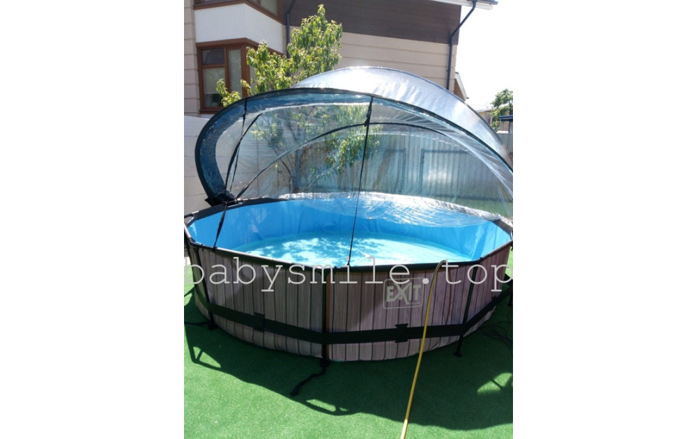 Басейн з куполом EXIT - слідами відгуків наших покупців Басейн з куполом EXIT - слідами відгуків наших покупців