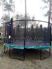 Батут EXIT Supreme 457 см зі сходами