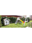 Игровая площадка + домик деревянный Spielplatz