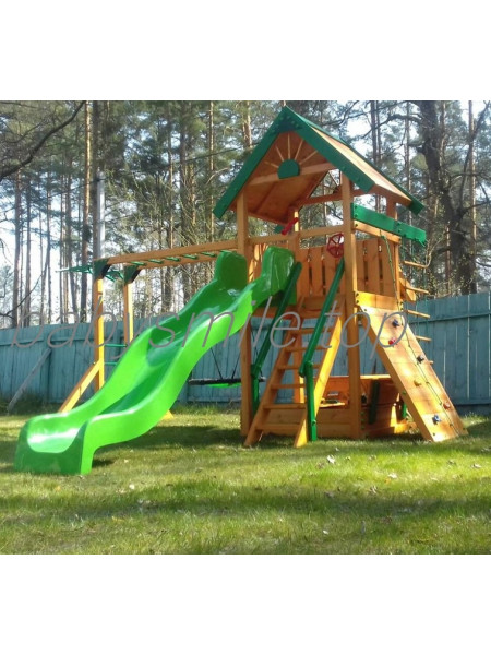 Ігровий комплекс з гіркою із склопластика Spielplatz - 25 Ігровий комплекс з гіркою із склопластика Spielplatz - 25