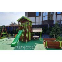 Дерев'яний майданчик Spielplatz - 26 з ігровою кухнею Exit