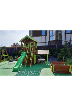 Деревянная площадка Spielplatz-26 с игровой кухней Exit 