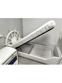 Детская кровать Лодка с подъемным механизмом, 200х90 см