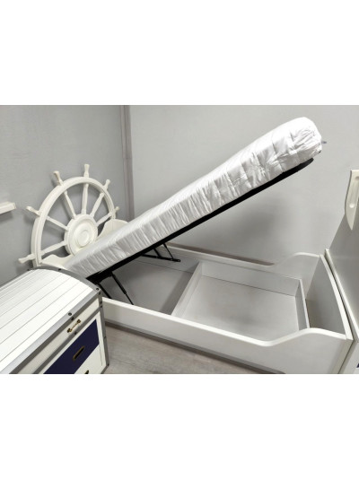 Дитяче ліжко Човен з підйомним механізмом, 200х90 см