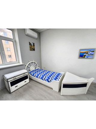 Дитяче ліжко Човник + Комод-Скриня