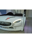 Ліжко машина Mersedes GT 80х160 біла