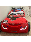 Ліжко-машинка Суперкар червоне