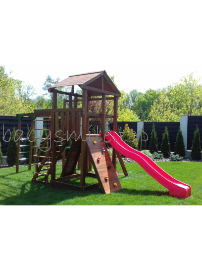 Ігровий майданчик з дерева Вежа-7