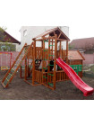 Ігровий майданчик з дерев'яним будиночком Вежа-11