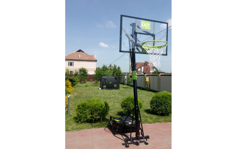 Спортивний дует - футбольні ворота і баскетбольна стійка Спортивний дует - футбольні ворота і баскетбольна стійка