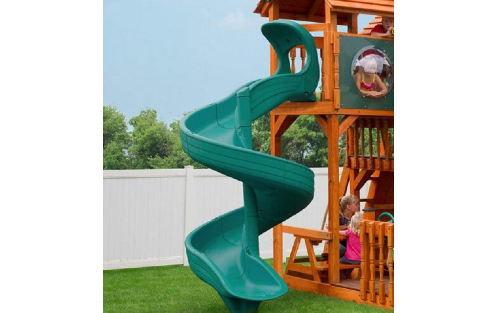 Будиночок для дітей + гвинтова гірка - відмінне рішення Будиночок для дітей + гвинтова гірка - відмінне рішення