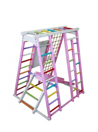 Ігровий комплекс з мольбертом Посмішка рожевий