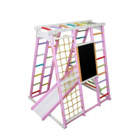 Ігровий комплекс з мольбертом Посмішка рожевий