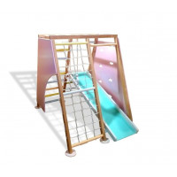 Комплекс раннього розвитку з дошкою для скелелазіння