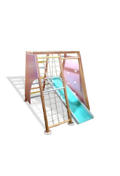 Комплекс раннего развития с доской для скалолазания 