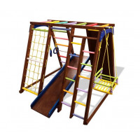 Комплекс раннього розвитку із скалолазкой і гойдалкою