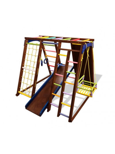 Комплекс раннього розвитку із скалолазкой і гойдалкою