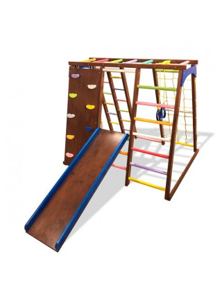 Комплекс раннього розвитку із скалолазкой і гойдалкою