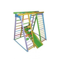 Дитячий спортивно - ігровий комплекс Чарівник Мультик 