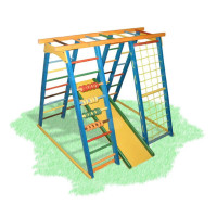 Дитячий спортивно-ігровий комплекс Чарівник (для вулиці)