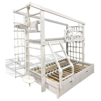  Двох'ярусне ліжко тримісне Юнга