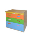Комод кольоровий Кенга- 2 сосна