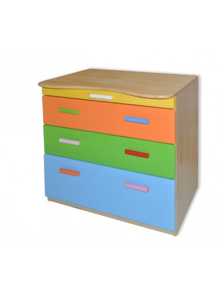 Комод кольоровий Кенга- 2 сосна