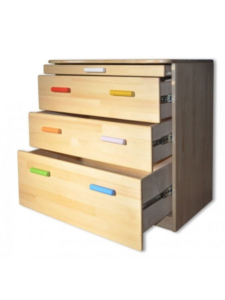 Комод дитячий з сосни натуральний колір