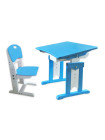 Комплект - парта і стільчик зростаючі із сосни Арлекін