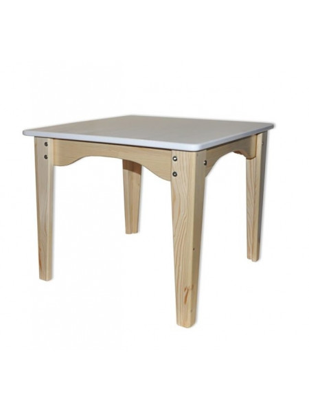 Дитячий столик білий