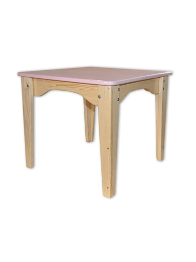 Дитячий столик рожевий