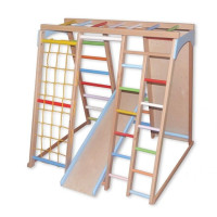 Детский спортивно-игровой комплекс Скалолаз из бука 