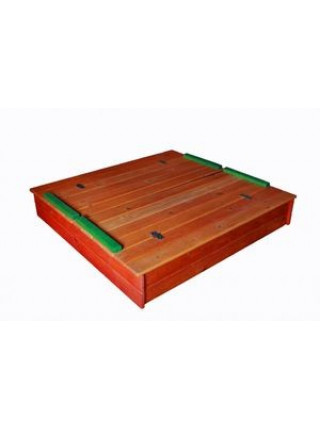 Дитяча пісочниця 2х2 метра з кришкою Горішок Дитяча пісочниця 2х2 метра з кришкою Горішок