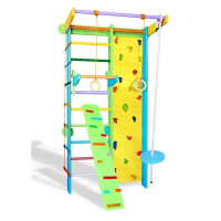 Спорткомплекс Комби із скалодромом кольоровий ПК-1