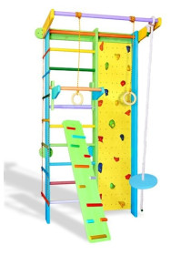 Спорткомплекс Комби із скалодромом кольоровий ПК-1