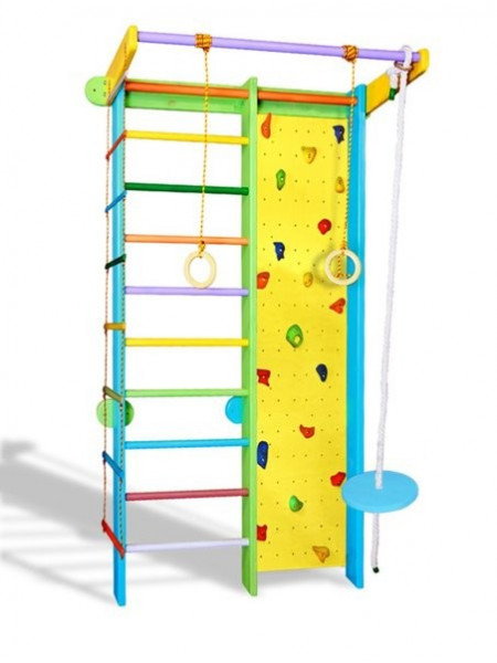 Спорткомплекс Комбі із скалодромом кольоровий БК