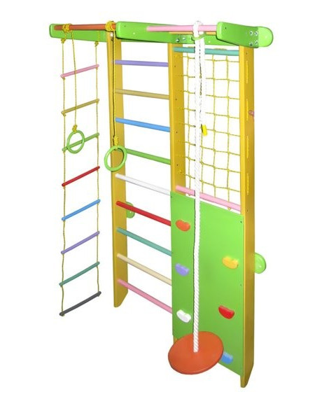 Спорткомплекс Комби із скеле-лазкою і сіткою