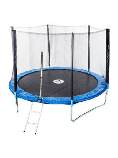Батут Атлето 312см + защитная сетка + лестница