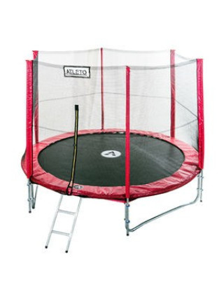 Батут дитячий 404 см з сіткою посилений (Атлето) Батут дитячий 404 см з сіткою посилений (Атлето)