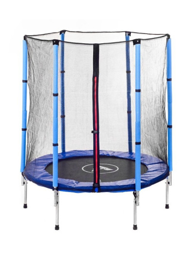 Детский батут Атлето 140 см синий