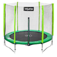 Детский батут Атлето 183 см зелёный