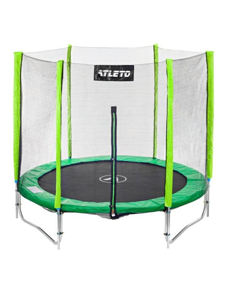 Дитячий батут Атлето 183 см зелений