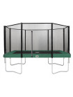 Батут с сеткой Salta Combo 396x244 см Green