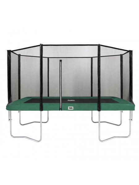 Батут із сіткою Salta Combo 396x244 см Зелений Батут із сіткою Salta Combo 396x244 см Зелений